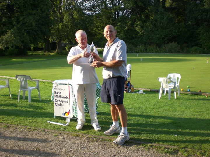 Ian Draper won the Jim Kirby Cup